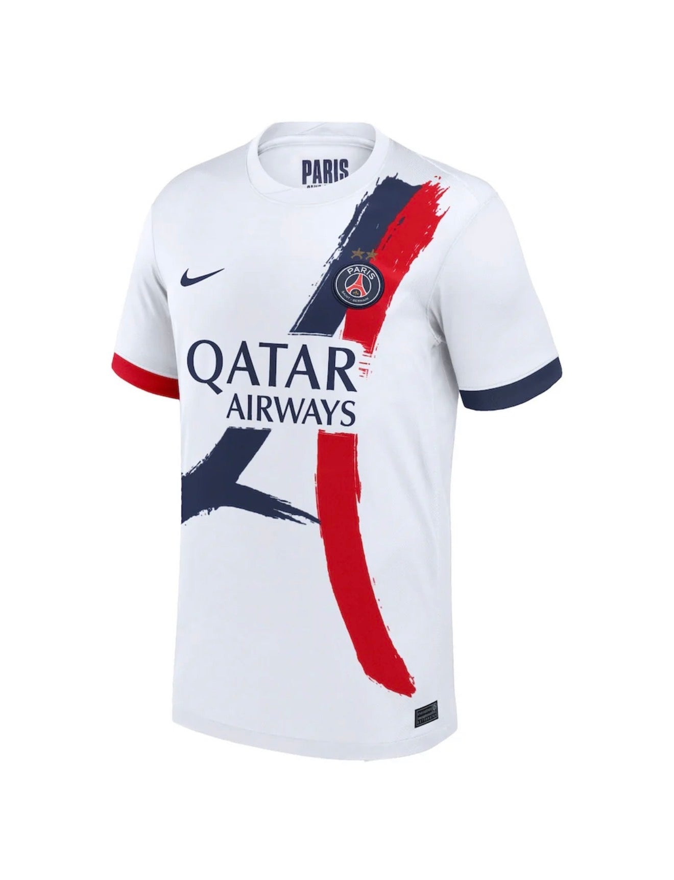Maillot PSG extérieur deux étoiles 2025/26