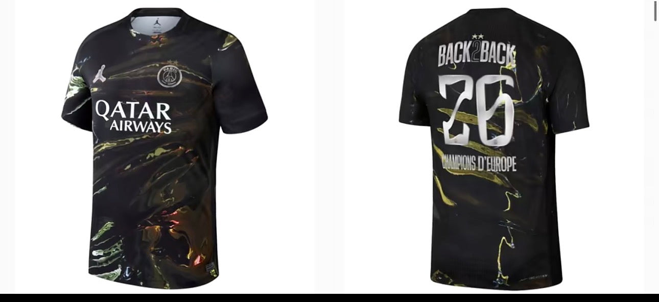 Maillot PSG Night Edition 25/26 - Flocage Champions of Europe - 26