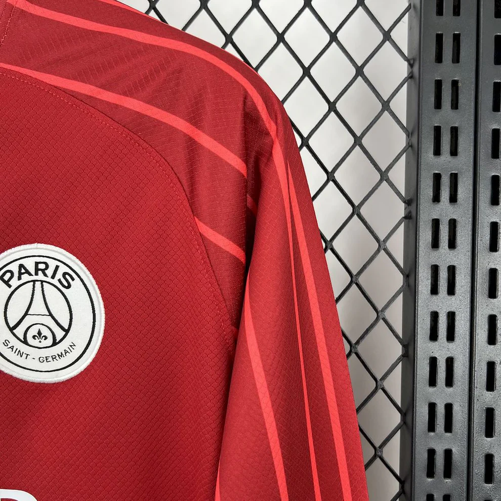 Maillot Manche Longues PSG Rouge