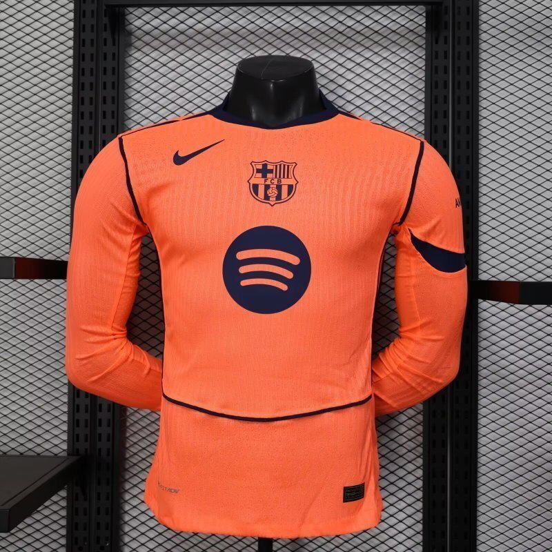 Maillot FC Barcelone manches longues 2025-26